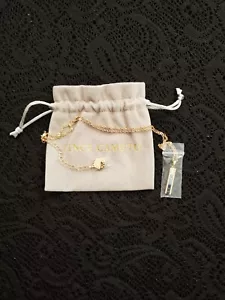 Nuevo sin etiquetas Collar Vince Camuto Tono Dorado - Colgante Rectangular - Piedras Ombre - Imagen 1 de 6
