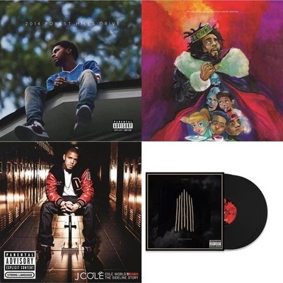 J. Cole - 2014 Forest Hills Drive (2LP) (X) & Cole World: The Sideline Story (X) - Image 1 of 4