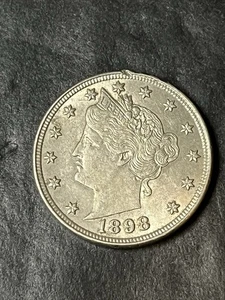 1898 v Nickel Au + Details  - Bild 1 von 3