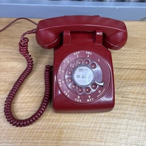 System dzwonków VTG #500 C / D czerwony obrotowy telefon zachodnie części elektroniczne - Zdjęcie 1 z 10