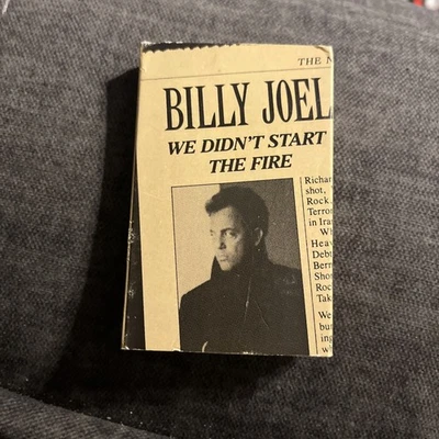 Billy Joel We Didn't Start the Fire Cassette single 1989 - Tape play tested  - Image 1 of 3