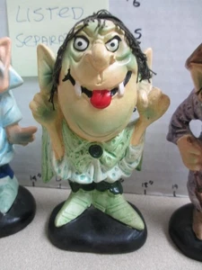 LOONEY GOONS Napco 1960s ceramic comic monster figure VAMPIRE Dracula Hallmark - Picture 1 of 7