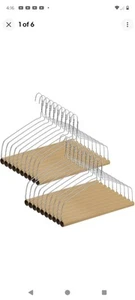 20 Set Dry Cleaner Hangers - 18" Drapery & Tablecloth Hangers with Strong 10.... - Picture 1 of 8