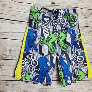 Hawke & Co Pantalones Cortos de Natación Deportivos Multicolores con Bicicletas Talla XL 18-20 NUEVOS CON ETIQUETAS  - Imagen 1 de 6