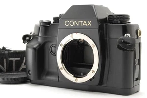 【N MINT+++】Contax RX 35mm SLR Film Camera Black Body From JAPAN - Picture 1 of 12