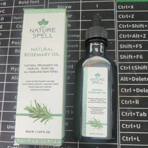 Nature Spell Rosmarinöl für Haar & Körper Reisegröße Tropfflasche 50ml - Bild 1 von 1