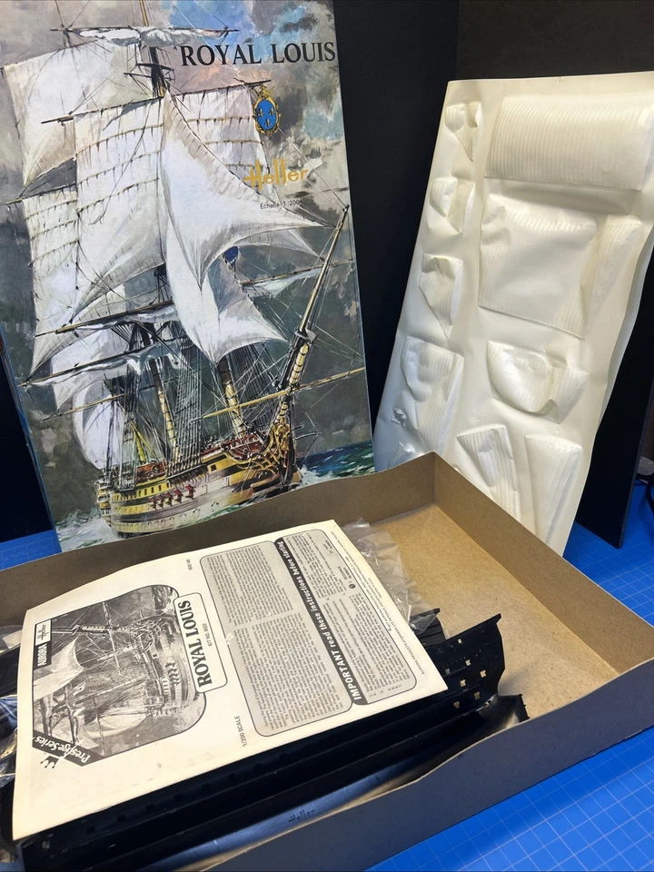 1/200 Le Phenix French Sailing Ship Model Kit by Heller