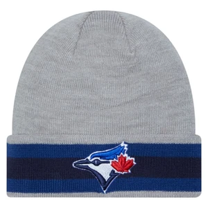 New Era Toronto Blue Jays Banded Cuffed Beanie Toque Knit Hat - Foto 1 di 2