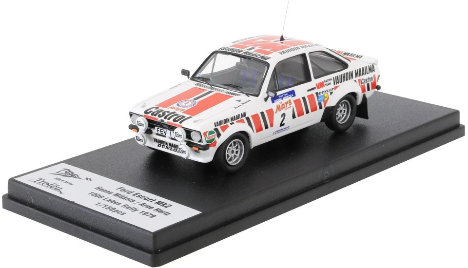 1 43 TROFEU Ford Escort Mkii #2 1000 Rally Lakes 1979 Mikola Hertz TRFRRFi36