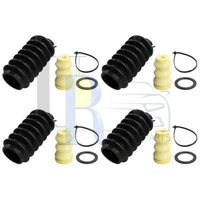 Fits Mazda 323 1986 1987 1988 1989 4X Monroe Suspension Strut Bellows Front Rear - Image 1 of 2