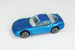 Matchbox 1997 Corvette Hot Rod 1:60 Scale Metallic Blue NICE - Picture 1 of 4
