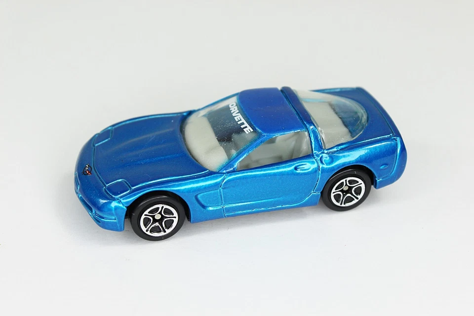 Matchbox 1997 Corvette Hot Rod 1:60 Scale Metallic Blue NICE - Image 1 of 4
