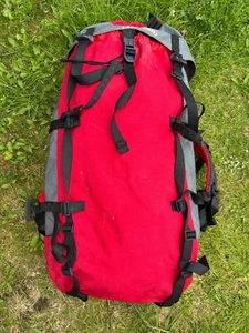 Mochila láser Berghaus | 65 litros | Grande | Vintage | Unisex | Rojo/Gris/Negro - Imagen 1 de 13