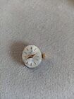 Marvin Revue Watch Movement 1 Jewel Swiss Parts Spares Or repairs 