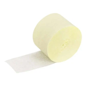 Ivory Crepe Paper Streamer Roll 25m Wall Decorations Party Curtain Backdrops - Picture 1 of 3