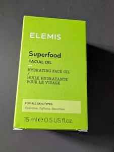 ELEMIS Superfood Facial Oil Face Oil 15ml BNIB £54 - BRAND NEW & Boxed - Picture 1 of 1