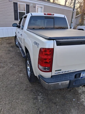 For 2007-2013 5.8FT Soft Tri-fold Tonneau Cover Chevy Silverado GMC Sierra 1500 - Image 1 of 4