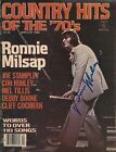 COUNTRY MUSIC LEGEND RONNIE MILSAP SIGNED 1980 MAGAZINE NO GETTIN' OVER ME