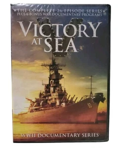 Victory at Sea WWII DVD Brand New The Complete 26 Episode Series w Bonus Disc - Imagen 1 de 5