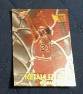 1996-97 Fleer Metal Michael Jordan Metallized #128 nm - mint (see scan) - Picture 1 of 2