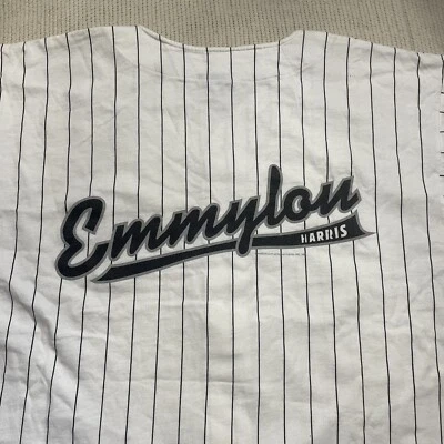 Camiseta EMMYLOU HARRIS 1997 sin usar Camiseta Spyboy Camiseta de béisbol Promoción Álbum Country Foto 1 de 4