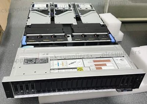 Dell R7525 24x2.5(8xNVME) Server, 2x AMD 7B13, 3x A100 40GB, 384GB Ram, 4.8T HDD - Afbeelding 1 van 8