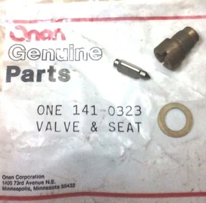 141-0323 141-323 ONAN CW VALVE AND SEAT FUEL INLET FITS MODEL CW - Bild 1 von 1