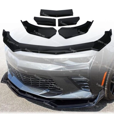 For BMW 3 Series E46 E90 E91 Gloss Front Bumper Lip Spoiler Splitter Body Kit Foto 1 de 4