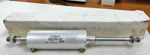 👀 NEW ARO ECONOMAIR PNEUMATIC 2 ROD CYLINDER 2" BORE 4" STROKE 2420-2009-040 - Picture 1 of 8