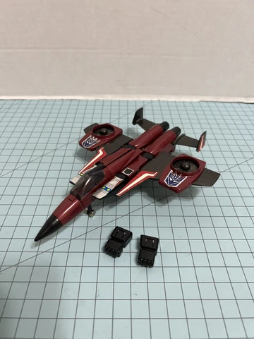 1985 Transformers G1 THRUST Decepticon Jet Hasbro Takara Vintage Cover