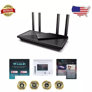 AX3000 WiFi 6 Router – Dual-Band Gigabit Internet, VPN & OneMesh Compatible - Picture 1 of 10