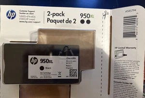 One HP 950XL Black Ink Cartridge - Unused - Photo 1/1