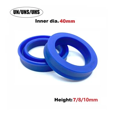 Sello de aceite UN/UHS/UNS cilindro hidráulico sellado de aceite para eje/agujero interior ∅ 40 mm Foto 1 de 4