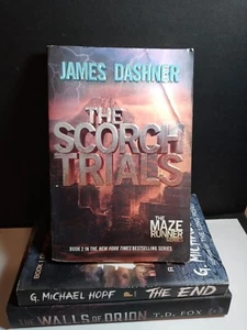 3 Book Bundle The Scorch Trials, The End, Yhe Walls Of Orion - Picture 1 of 24