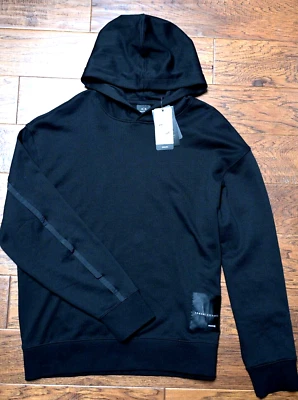 Armani Exchange Men's Limited Edition Mixmag Collection Logo Patch Hoodie S - Image 1 of 4