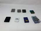 Lot of (8) Memory Cards Playstation 2 Sony 128MB Game Cube Max Memory 128MB PS1