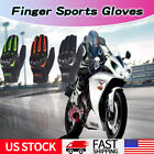 Men Motorcycle Gloves Riding Touch Screen Full Finger Protective Non-Slip Gloves