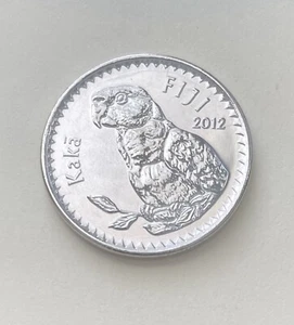 Fiji 2012 20 centavos KM334 loro brillante sin circular - Imagen 1 de 2