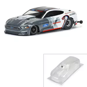 Pro-Line 2021 Mustang Cobra Jet Losi Mini No-Prep Drag Car Unpainted Body - Picture 1 of 1
