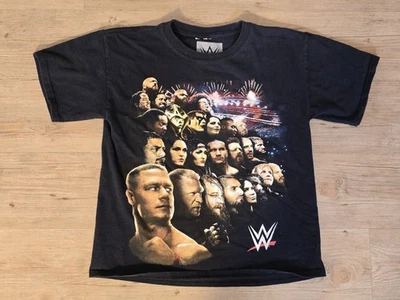  2015 WWE Wrestling Superstars I Was There YM Camiseta Negra Gráfica Foto 1 de 4