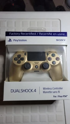 PS4 Controller Gold Edition - OEM/Official - Purchased from Playstation - Image 1 of 2