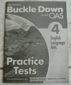 Buckle Down ENGLISH/LANGUAGE ARTS 4, Practice Tests 2018, Oklahoma OCCT,Triumph - Picture 1 of 6