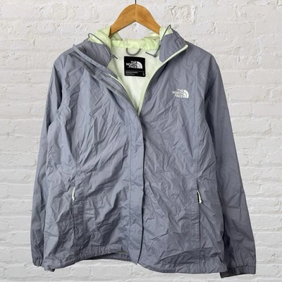 Chaqueta de Lluvia The North Face Dryvent Impermeable Gris Senderismo Aire Libre Mujer Grande Foto 1 de 4