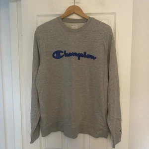 Champion mens grey sweatshirt Large - Picture 1 of 3