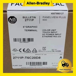 Allen-Bradley 2711P-T6C20D8 PanelView Plus 6 Graphic Terminal 2711PT6C20D8 - Picture 1 of 3
