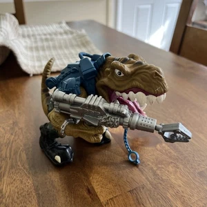 Battle Leader T-Bone (Vintage Extreme Dinosaurs, Mattel) **KOMPLETT** - Bild 1 von 7