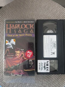 Harlock Saga:  Clash of the Space Pirates VHS -  Includes Plastic Case - Picture 1 of 1