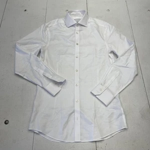 Charles Tyrwhitt Shirt Mens 14.5 33 White Non-Iron Extra Slim Fit Long Sleeve - Picture 1 of 6