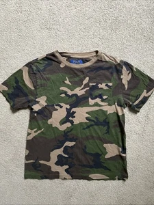 Boys Polo Ralph Lauren Size M (10-12) Camo Pocket T-shirt - Picture 1 of 6
