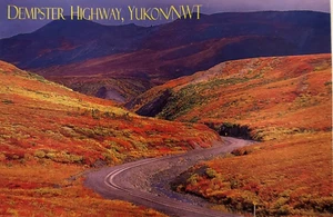 Postkarte Dempster Highway Yukon Neu mit Etikett - Bild 1 von 4